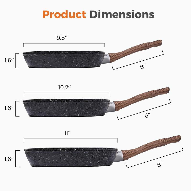 【Deal】12 Pcs Pots and Pans Set with Detachable Handle, Induction Cookware, Dishwasher Oven Safe, 13X13X10 Inch Granite Non-Stick Kitchen Appliances