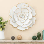 Handmade Boho Plants & Flowers Wall Decor on Metal